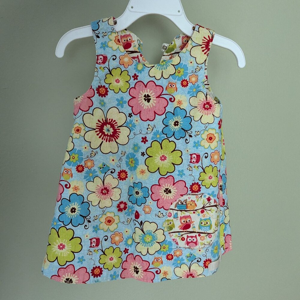 Lil' Fishy Reversible Dress 18-24M